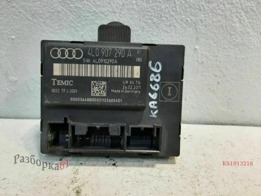Блок управления двери AUDI Q7 4L