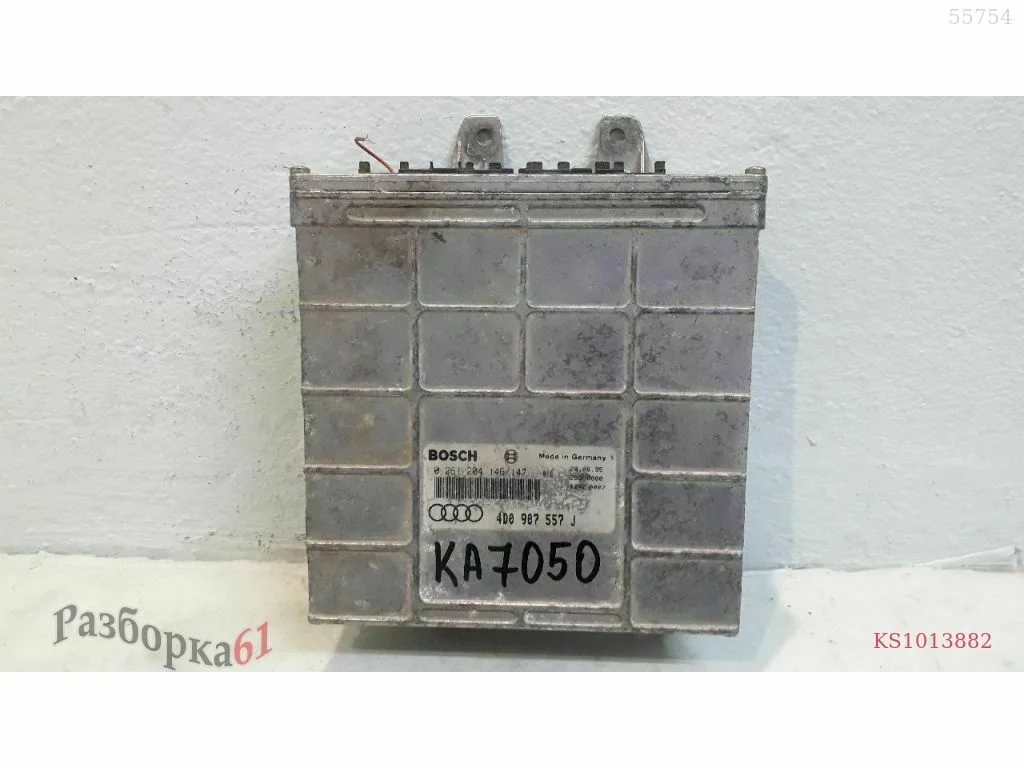 Блок управления двигателя AUDI A8 D2 ABZ AEM AGH
