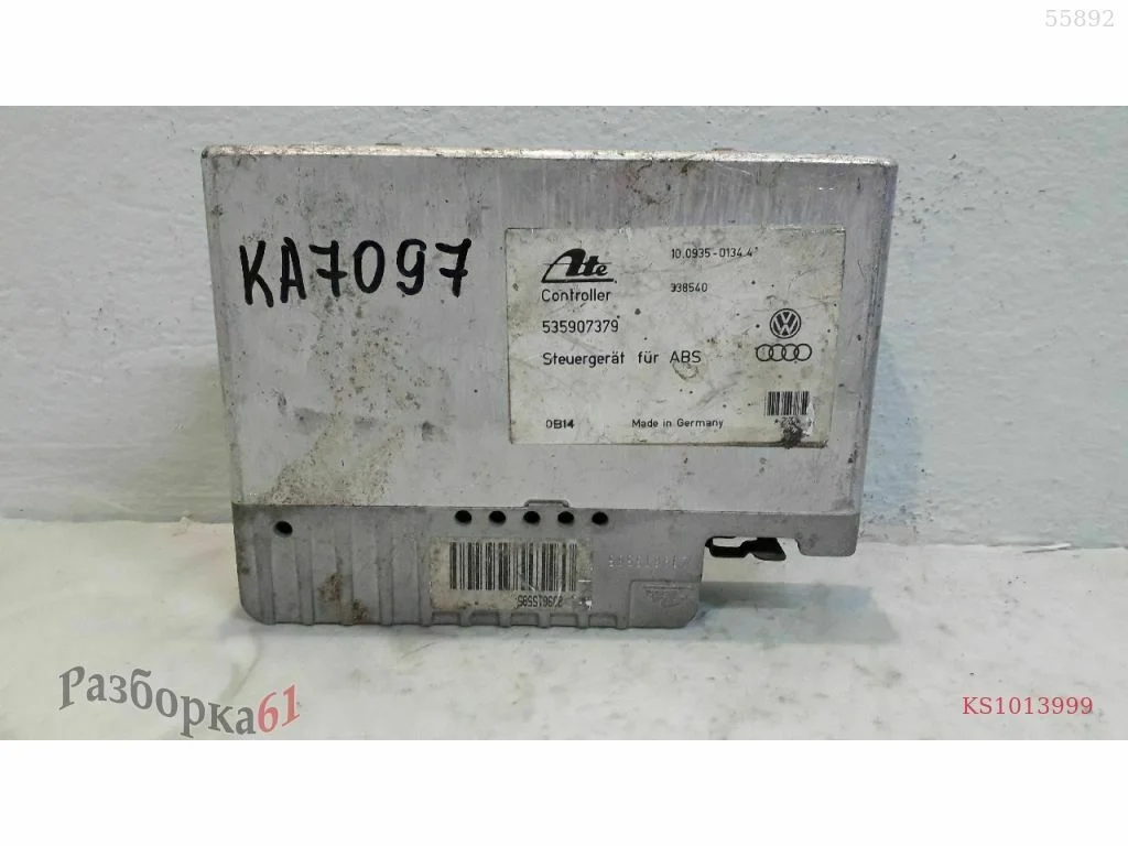 Блок управления аbs VOLKSWAGEN GOLF 2
