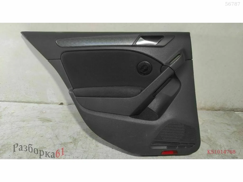 Обшивка двери VOLKSWAGEN GOLF 6 задняя левая