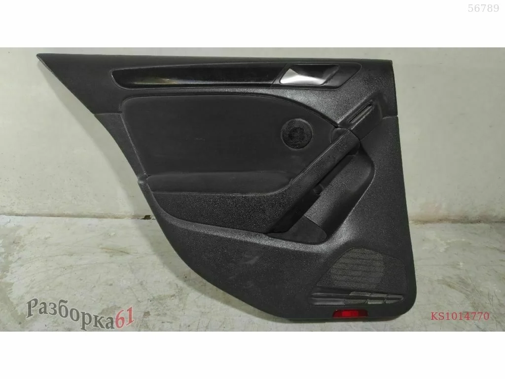 Обшивка двери VOLKSWAGEN GOLF 6 задняя левая