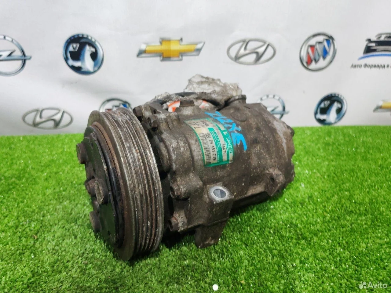Компрессор кондиционера opel corsa c z12xe 2003