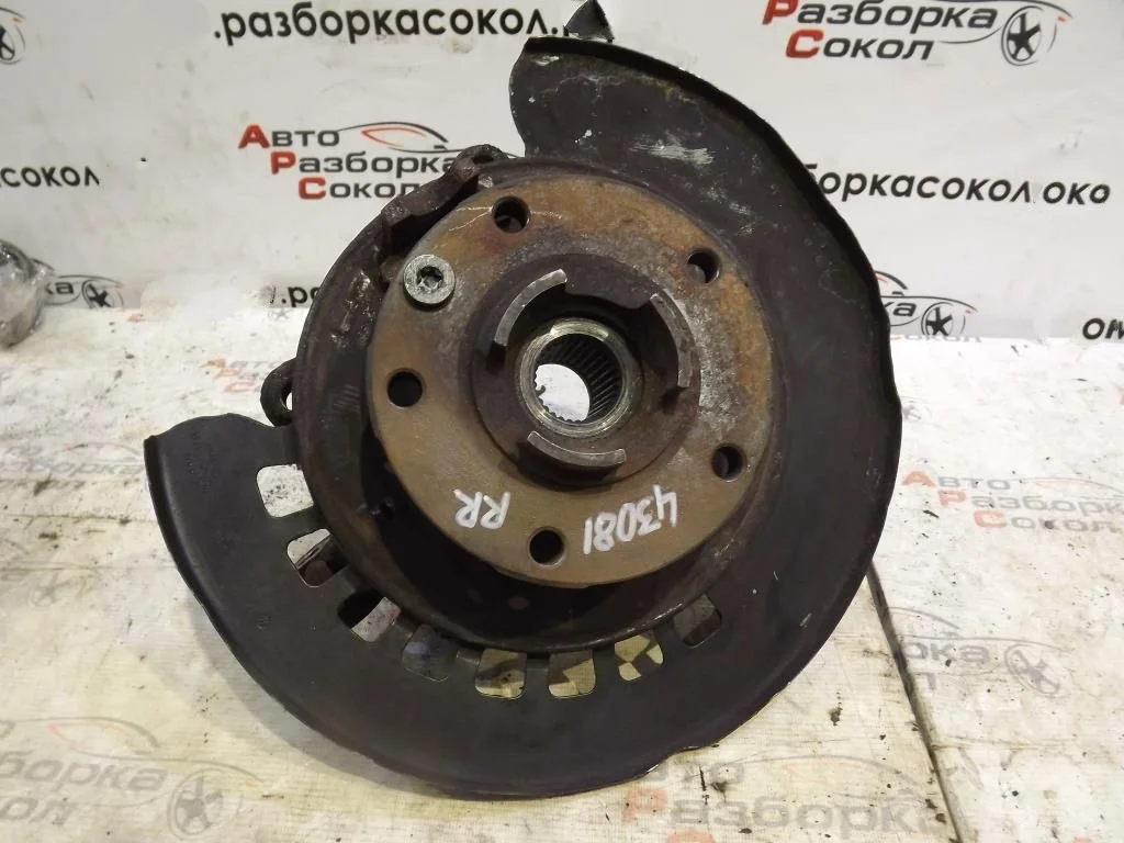 Кулак поворотный задний правый Audi Q7 2005-2015  [7L8505436]  в Вологде