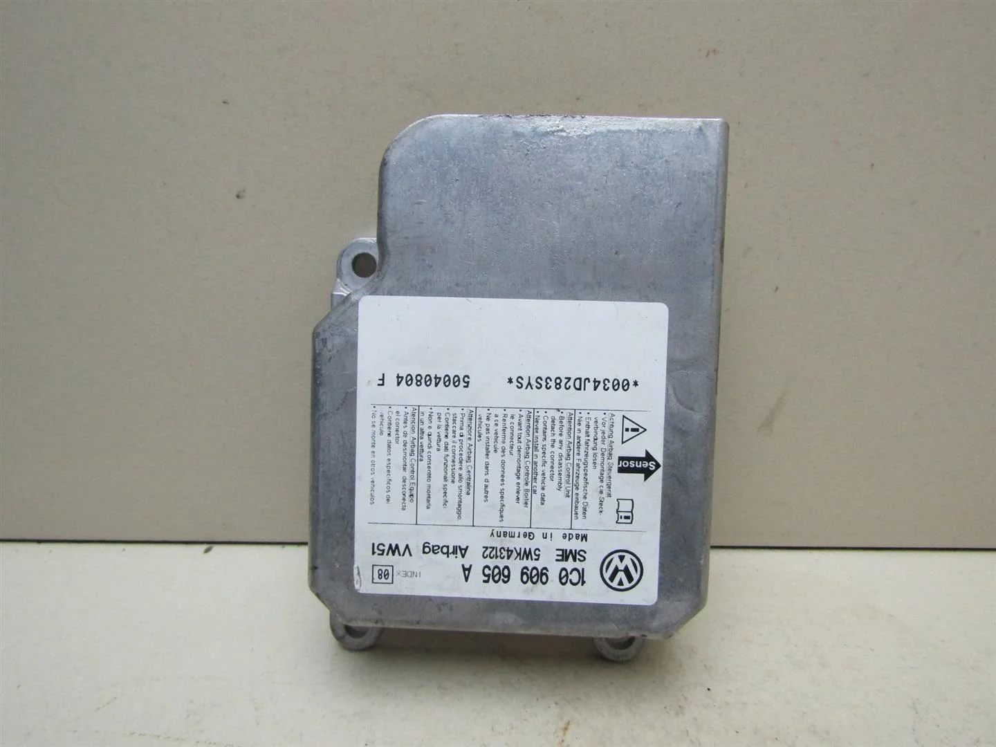 Блок управления AIR BAG VW Transporter T5 2003-2015  [1C0909605A]  в Вологде