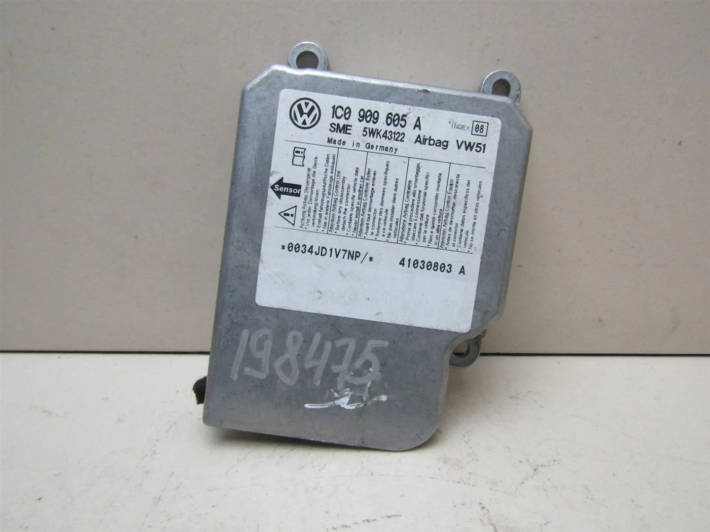 Блок управления AIR BAG VW Transporter T5 2003-2015  [1C0909605A]  в Вологде