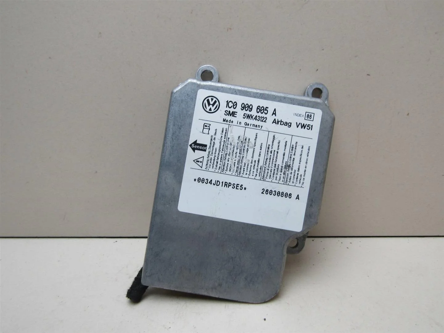 Блок управления AIR BAG VW Transporter T5 2003-2015  [1C0909605A]  в Вологде