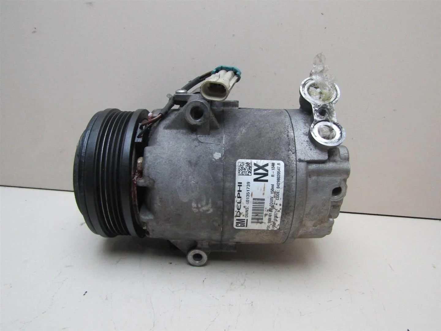 Компрессор системы кондиционирования Opel Meriva 2003-2010  [09165714]  Z14XEP в Вологде