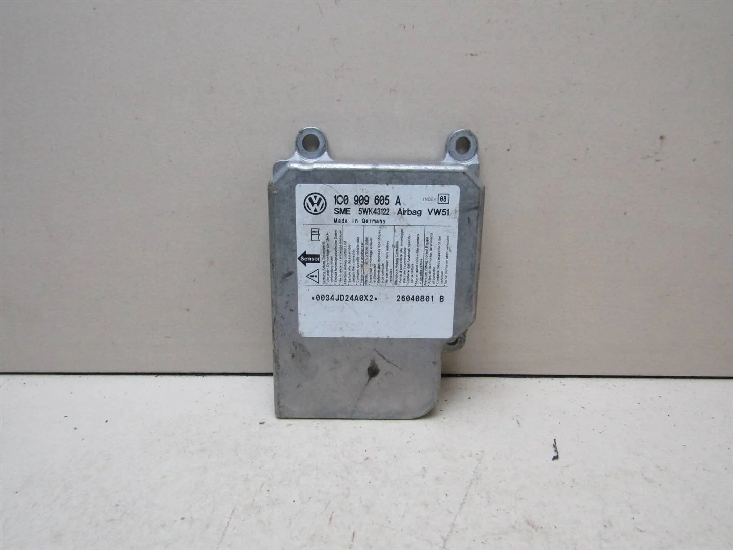 Блок управления AIR BAG VW Transporter T5 2003-2015  [1C0909605A]  в Вологде