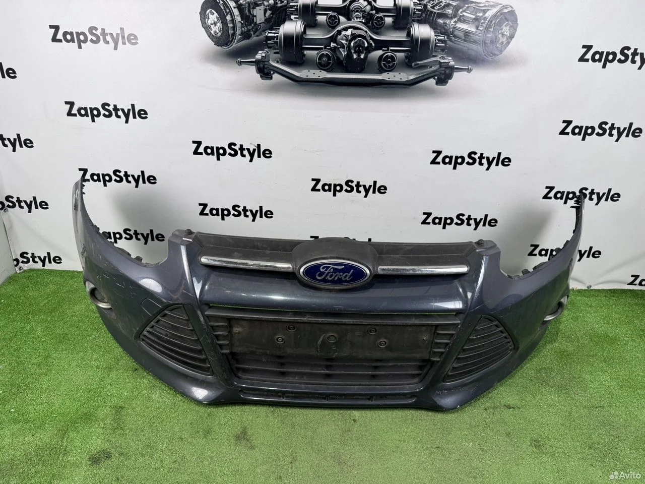 Бампер передний ford focus 3 дорестайлинг