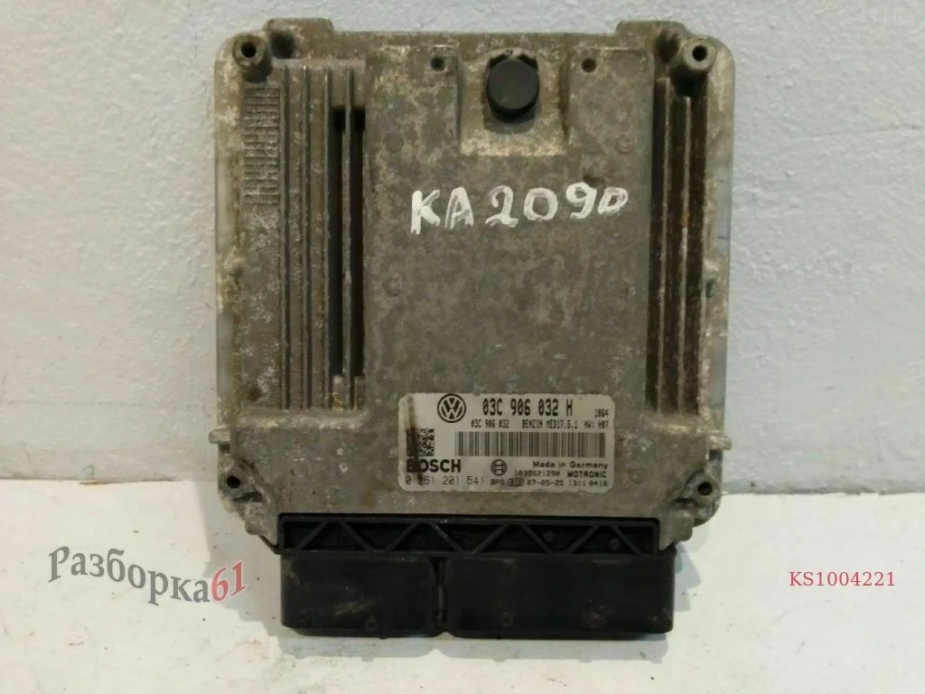 Блок управления двигателя BLG 1.4T BLG + 6-ст АКПП DSG6 DQ250 (9. Электрооборудование)