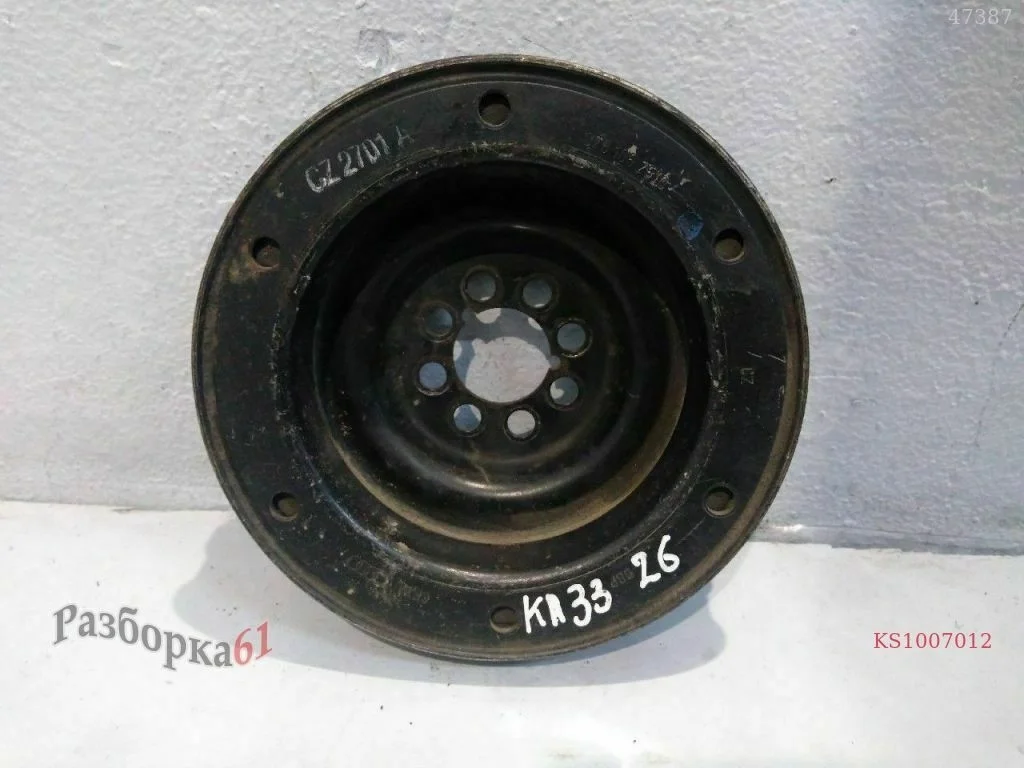 Шкив коленвала 2.7 V6 ARE BES (1. Двигатель)