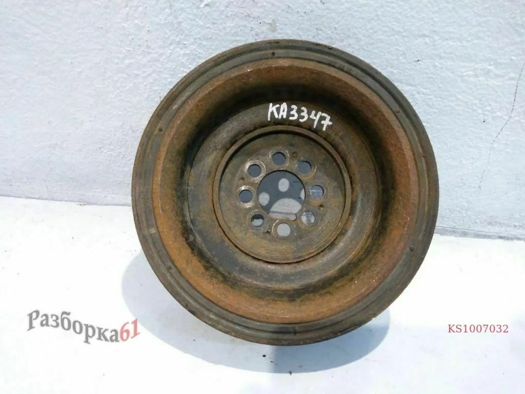 Шкив коленвала 3.7 V8 BFL (1. Двигатель)