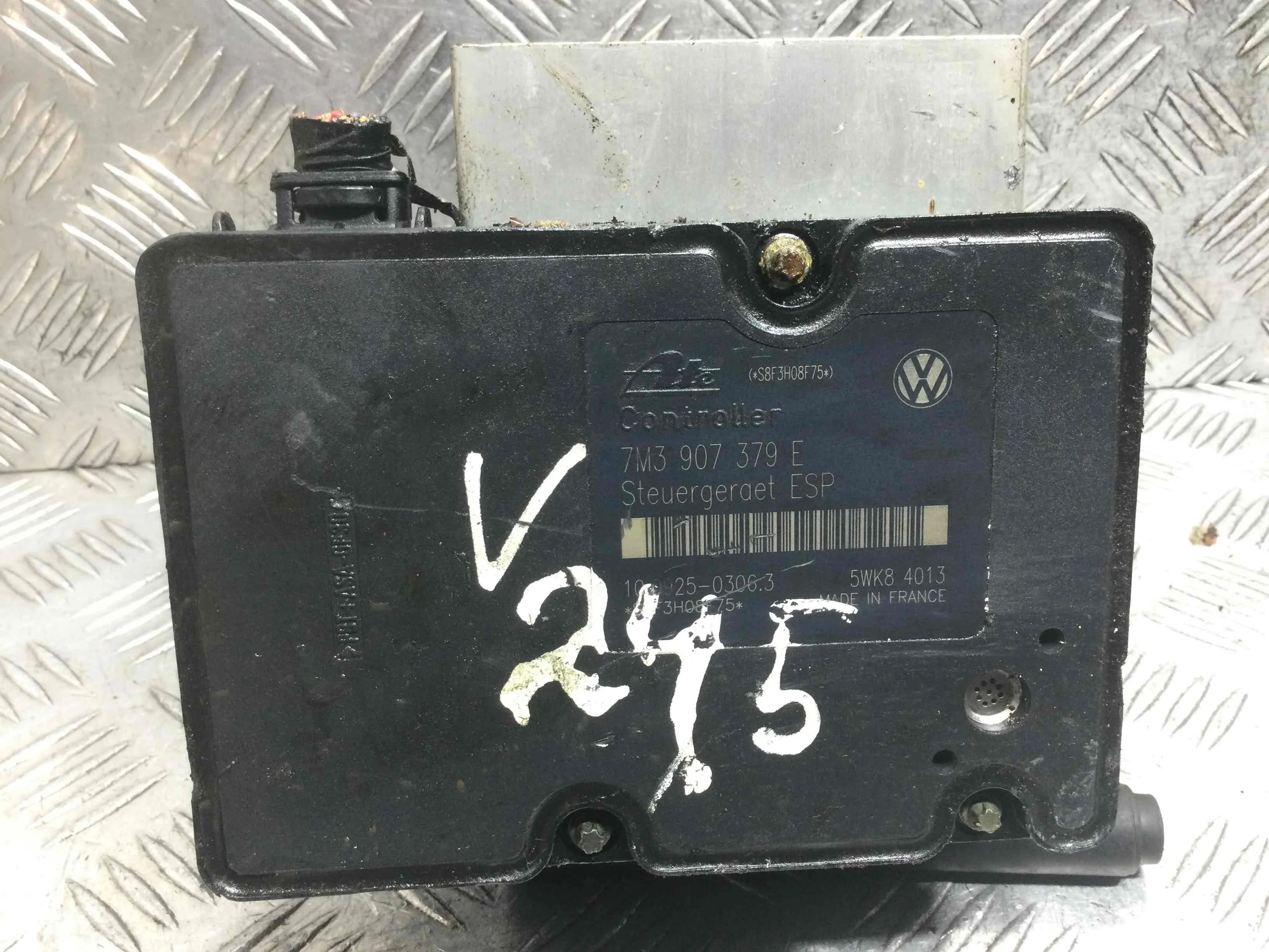 Блок ABS Volkswagen Sharan 1 поколение [2-й рестайлинг] (2003-2010) дизель 1.9 TDI Механика Минивэн