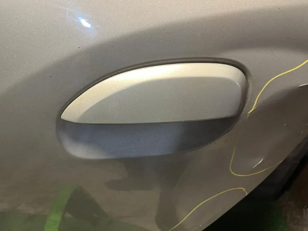 Ручка двери наружная левая Renault Logan 2