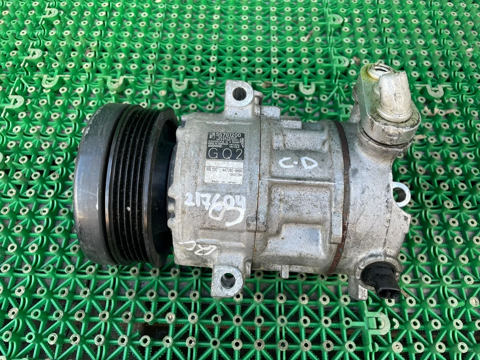 Компрессор кондиционера OPEL CORSA D 1,2/1,4 2006- б/у CORSA D(2006-2014)