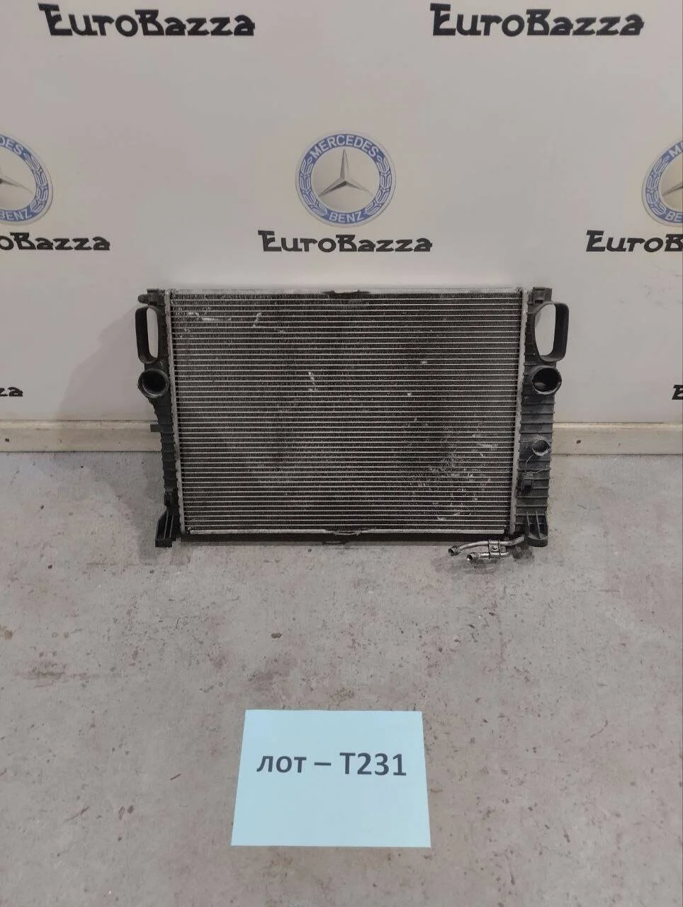 Радиатор основной Mercedes W211