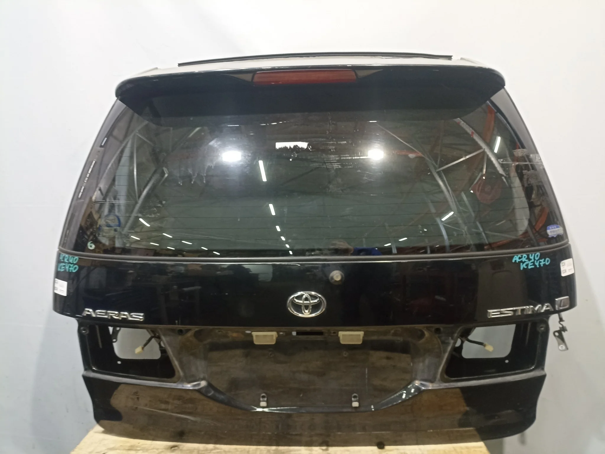 ДВЕРЬ ЗАДНЯЯ TOYOTA ESTIMA ESTIMA HYBRID ACR30W ACR40W AHR10W MCR30W MCR40W 670052R440 черный, 202 KE470