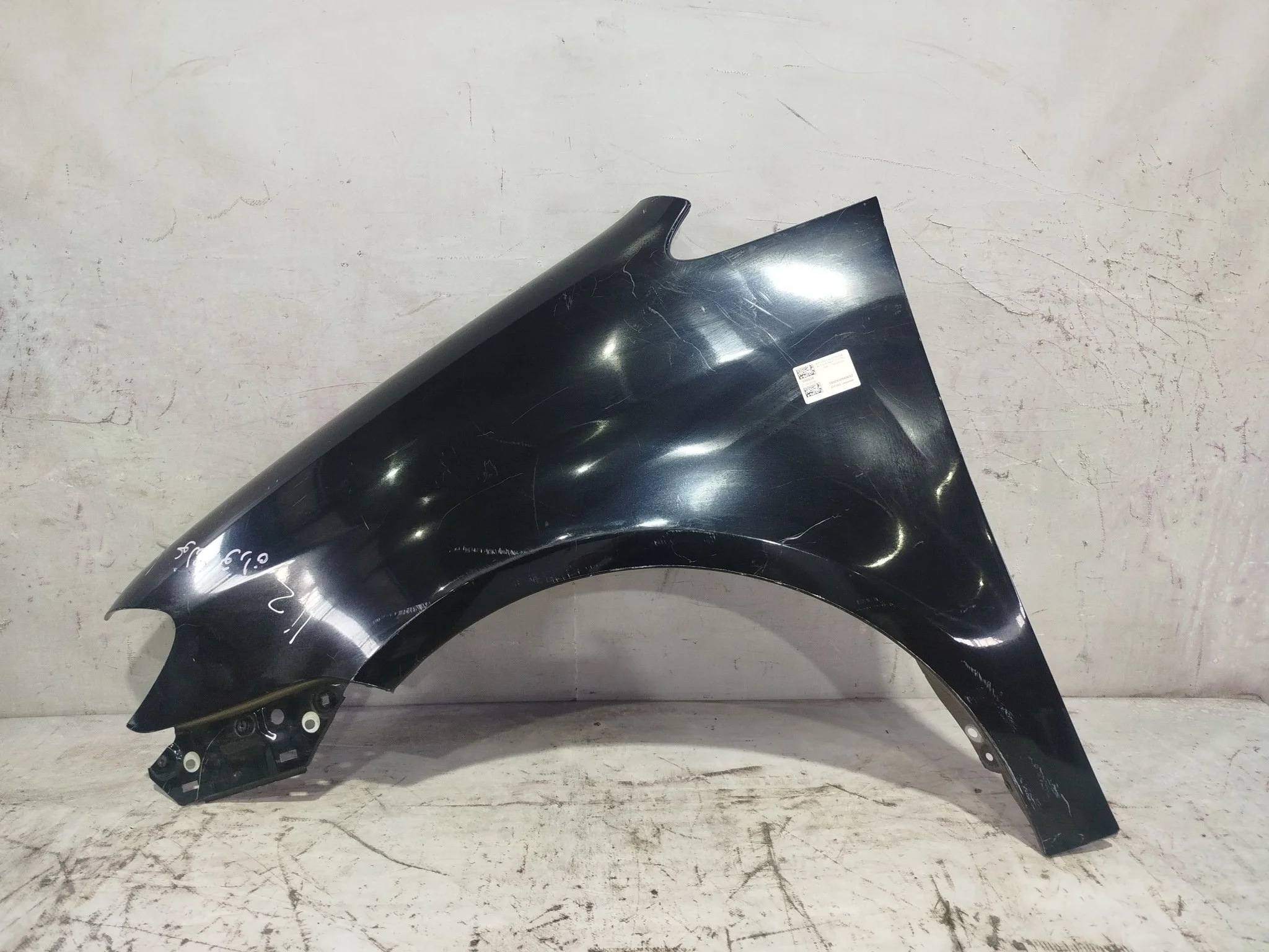 КРЫЛО VOLKSWAGEN TOURAN 1T2 1T0821021B ПЕРЕДНЕЕ ЛЕВОЕ 2 МОДЕЛЬ черный DY382