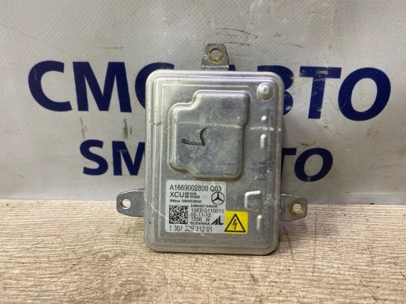 Блок розжига ксенона Mercedes-Benz Ml 2012 A1669002800 W166 642.826, левый