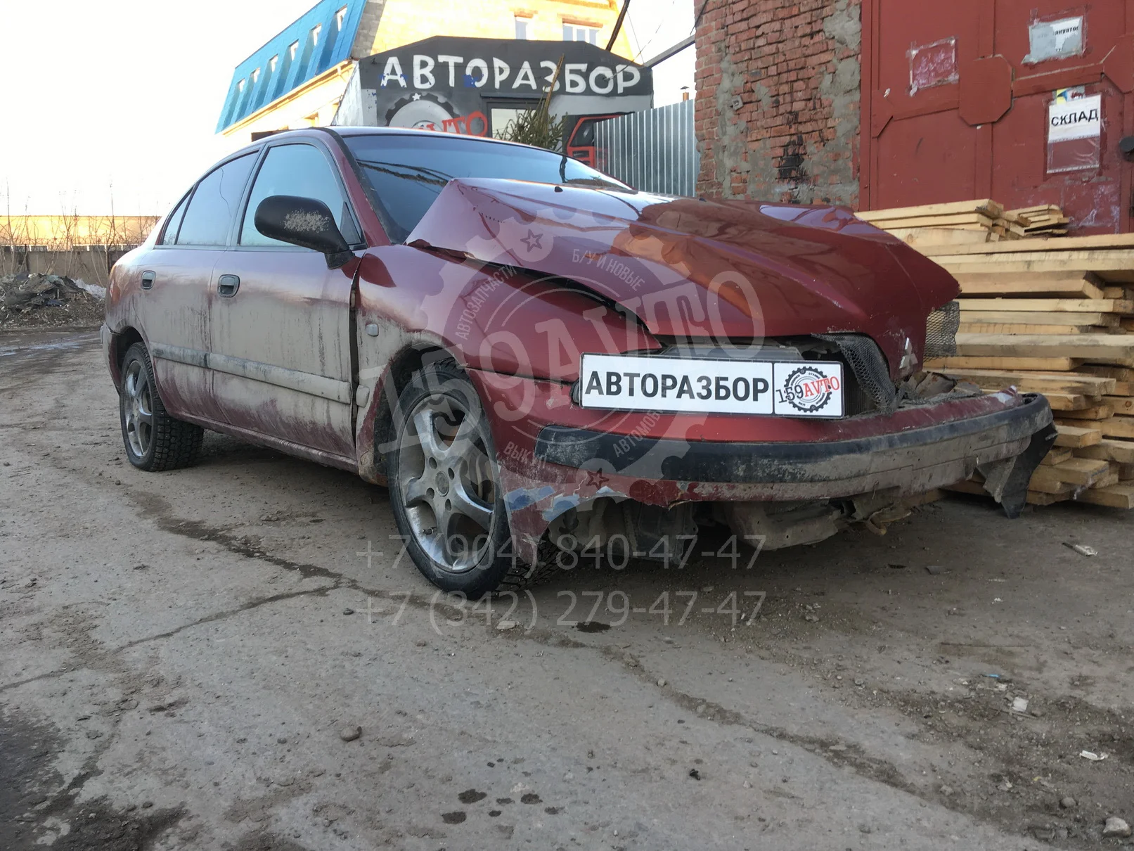 Продажа Mitsubishi Carisma 1.8 (122Hp) (4G93) FWD AT по запчастям