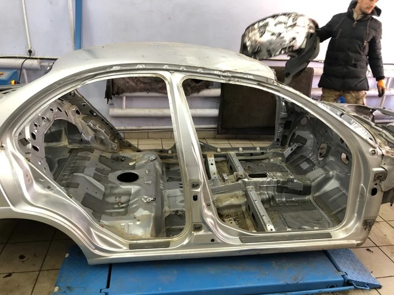 Порог со стойкой Nissan Almera Classic 2010 7601095F0B QG16 316337P, правый