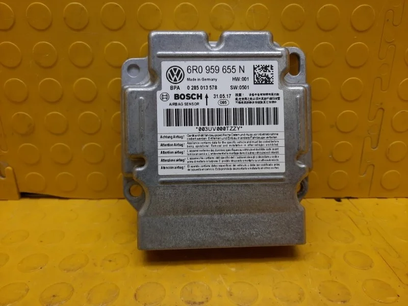 Блок управления AIR BAG Volkswagen Polo 2017 6R0959655N 6C1 CWVA