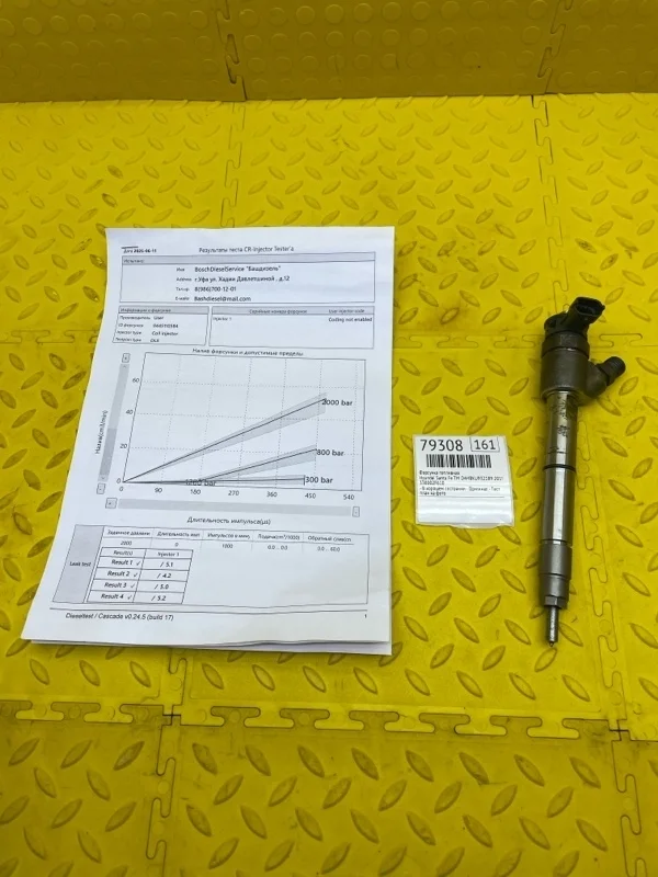 Форсунка топливная Hyundai Santa Fe 2019 338002F610 TM D4HBKU932189