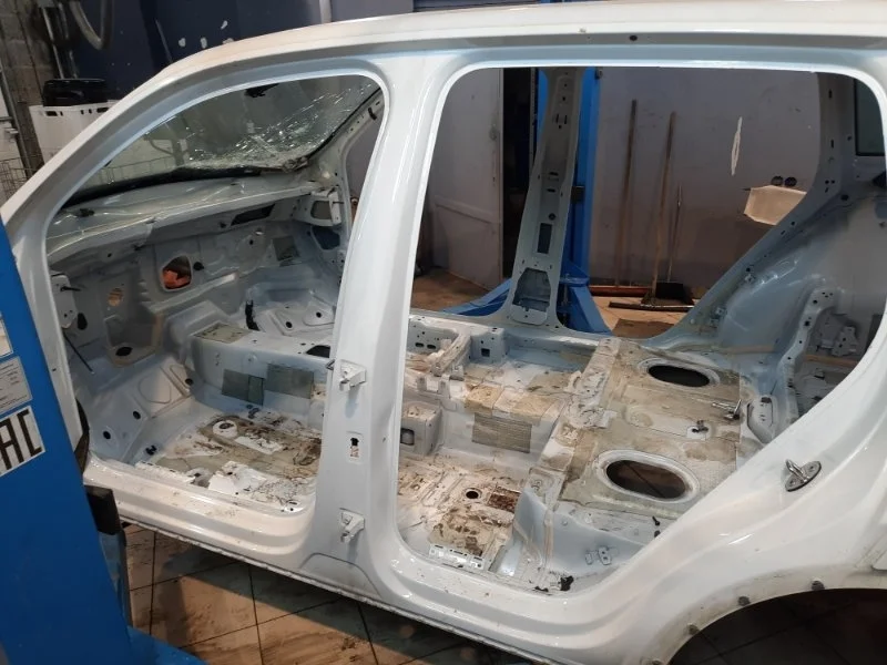 Порог со стойкой Volkswagen Tiguan 2019 5NA809835 AD1 DFH, левый