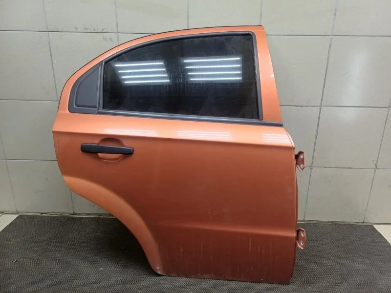 Дверь Chevrolet Aveo 2008 96648860 T250 1.2 B2S1, задняя правая