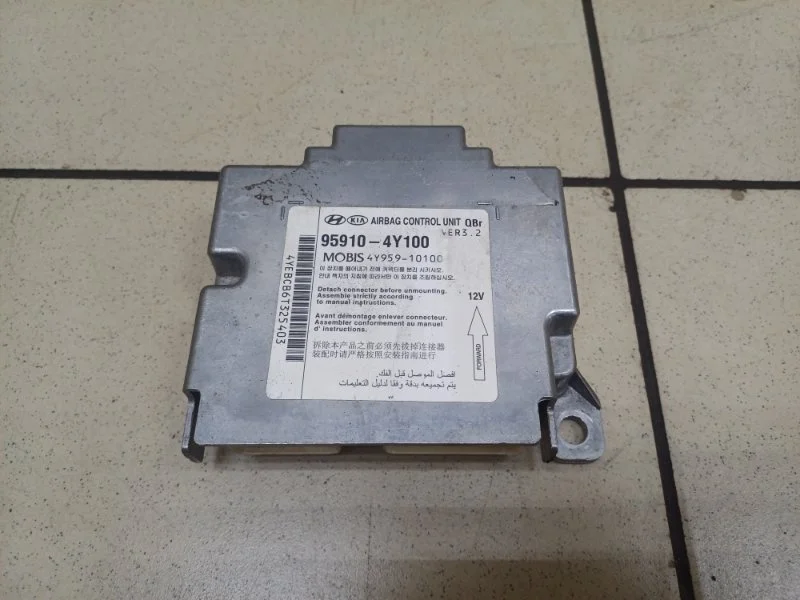 Блок управления AIR BAG Kia Rio 2013 959104Y100 СЕДАН 1.4 G4FA MT
