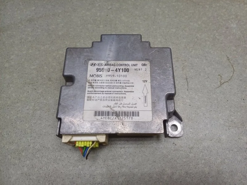 Блок управления AIR BAG Kia Rio 2011 959104Y100 СЕДАН 1.4 G4FA