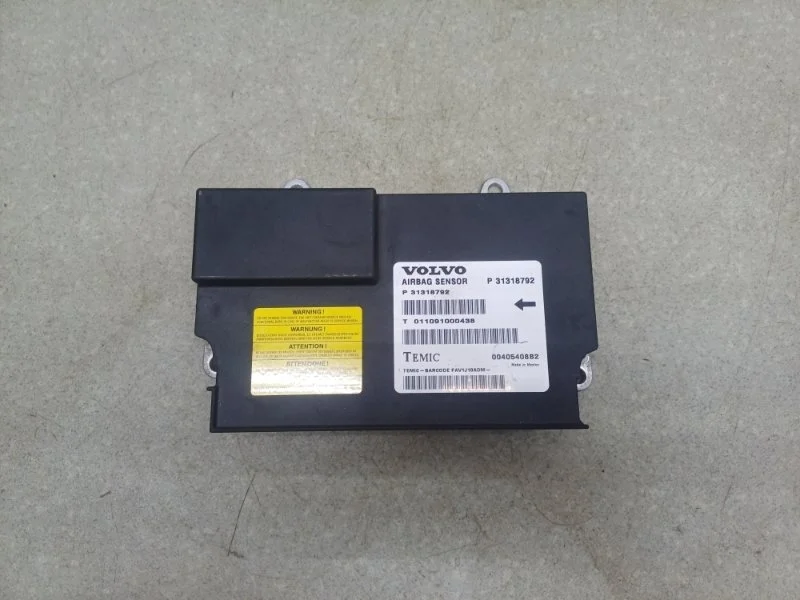 Блок управления AIR BAG Volvo Xc60 2011 31318792 2.4 D5244T
