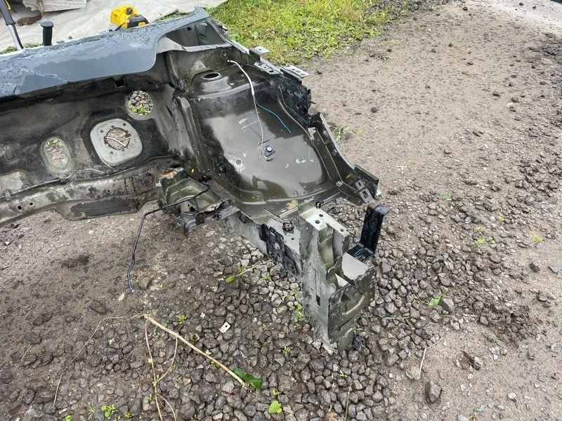 Лонжерон Citroen C4 2011 7212RX 1.6 EP6C AT, передний левый