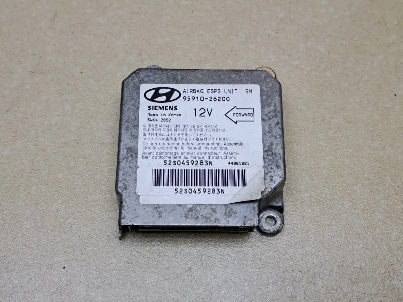 Блок управления AIR BAG Hyundai Santa Fe 2003 9591026200 1 2.7 G6BA AT