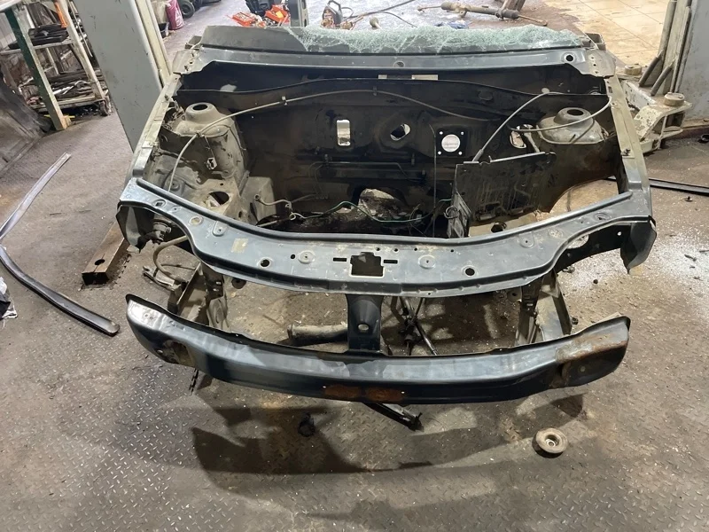 Панель кузова Renault Sandero 2011 8201059908 1.4 K7J710, передний