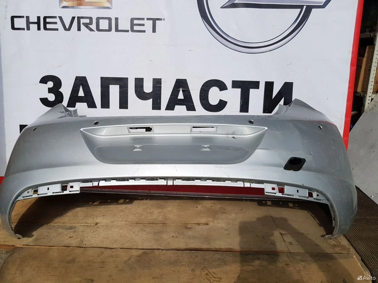 Бампер задний opel astra j 2009-2012
