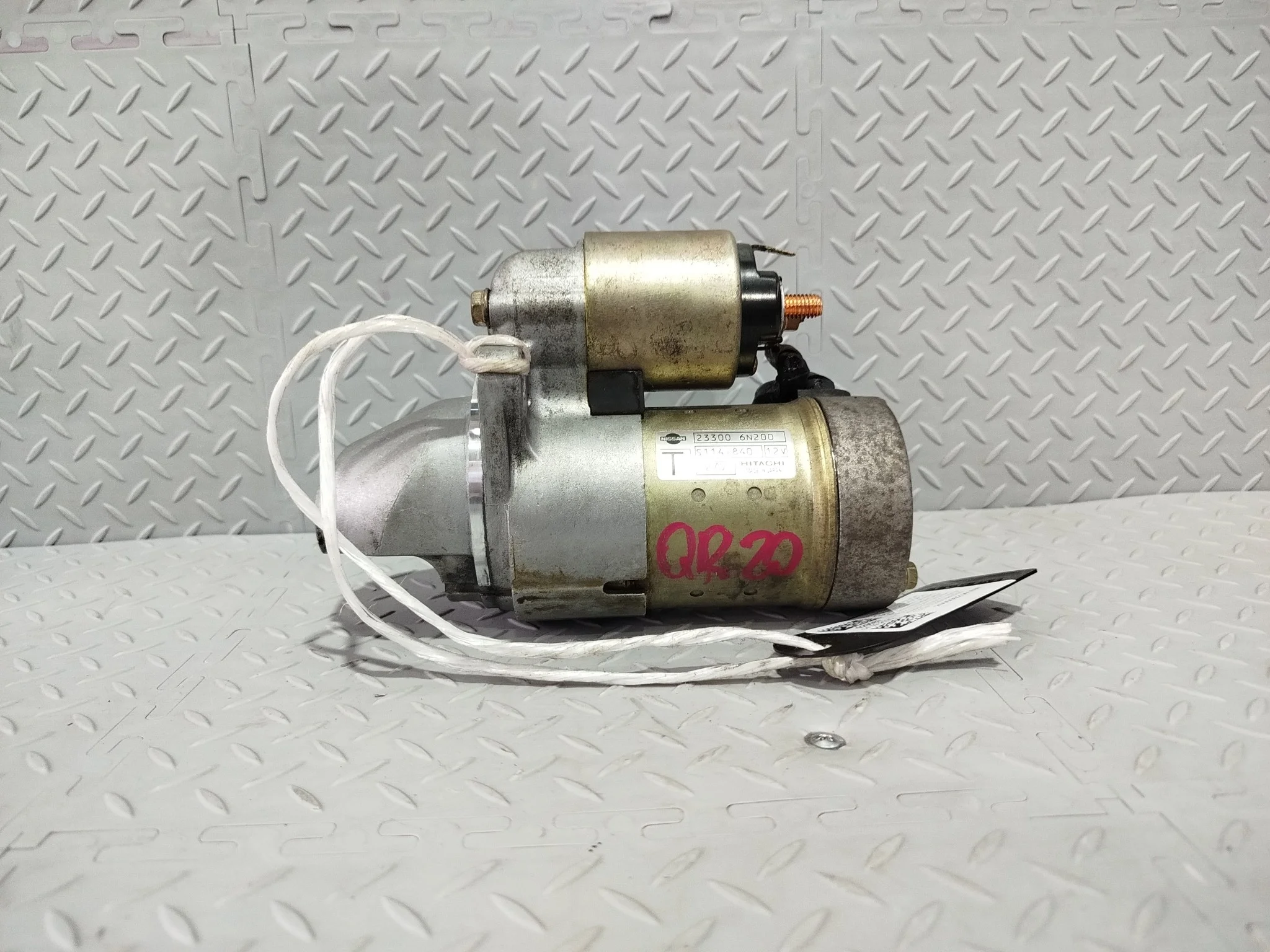 СТАРТЕР NISSAN QR20-DD QR20-DE QR25-DD AVENIR BLUEBIRD SYLPHY LIBERTY PRIMERA SERENA WINGROAD ... RW11 TC24 TG10 TP12 WRP12 WRY11 WTP12 CVT 233006N200