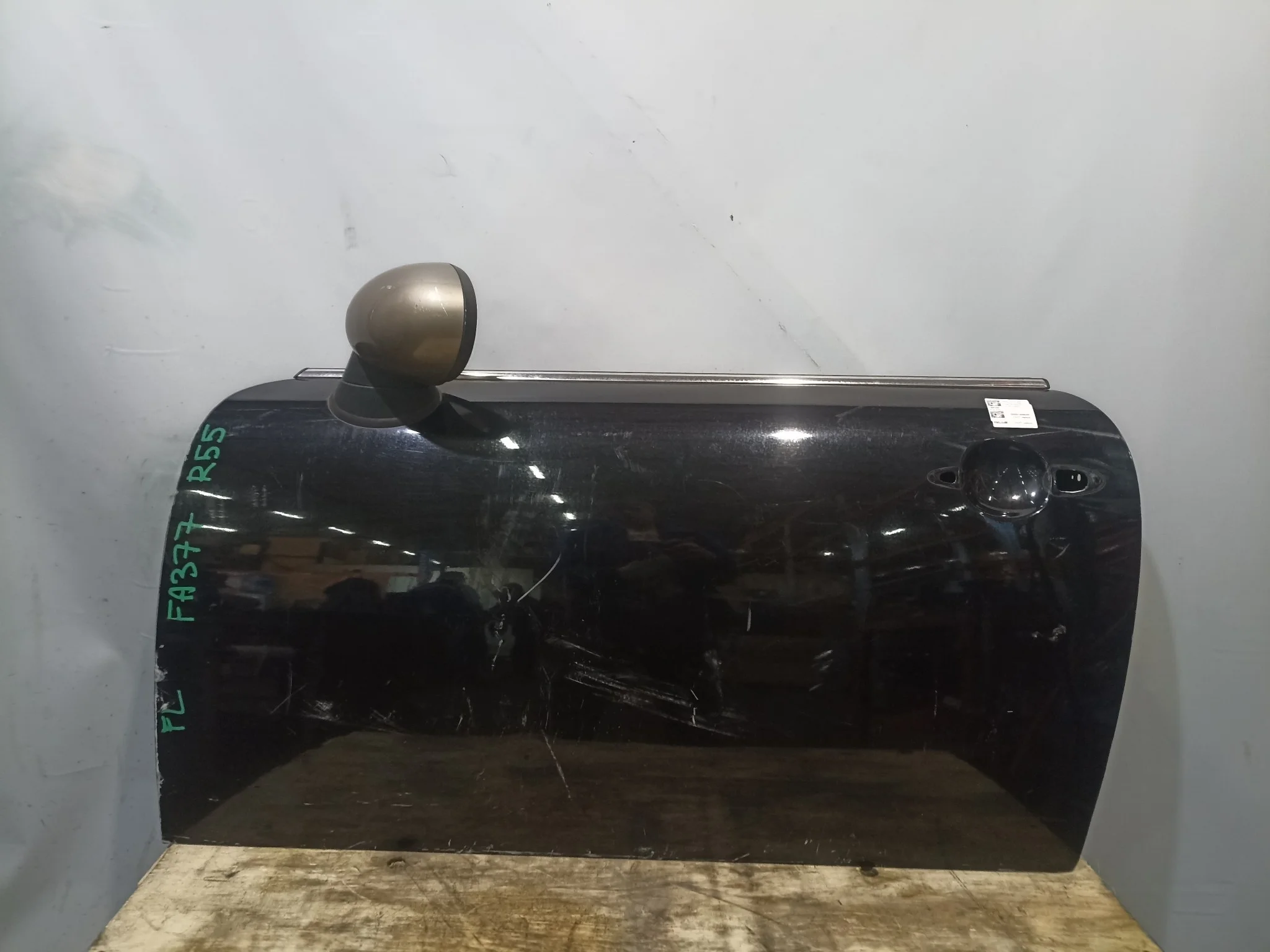 ДВЕРЬ MINI CABRIO CLUBMAN COOPER COUPE R55 R56 R57 R58 41002755935 ПЕРЕДНЯЯ ЛЕВАЯ черный FA377
