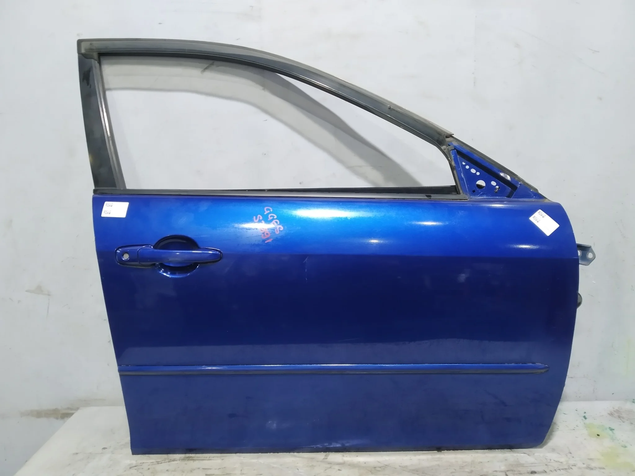 ДВЕРЬ MAZDA ATENZA MAZDA6 GG GG3P GG3S GGEP GGES GY GY3W GYEW GJYA5802XM ПЕРЕДНЯЯ ПРАВАЯ синий, 25B S3891