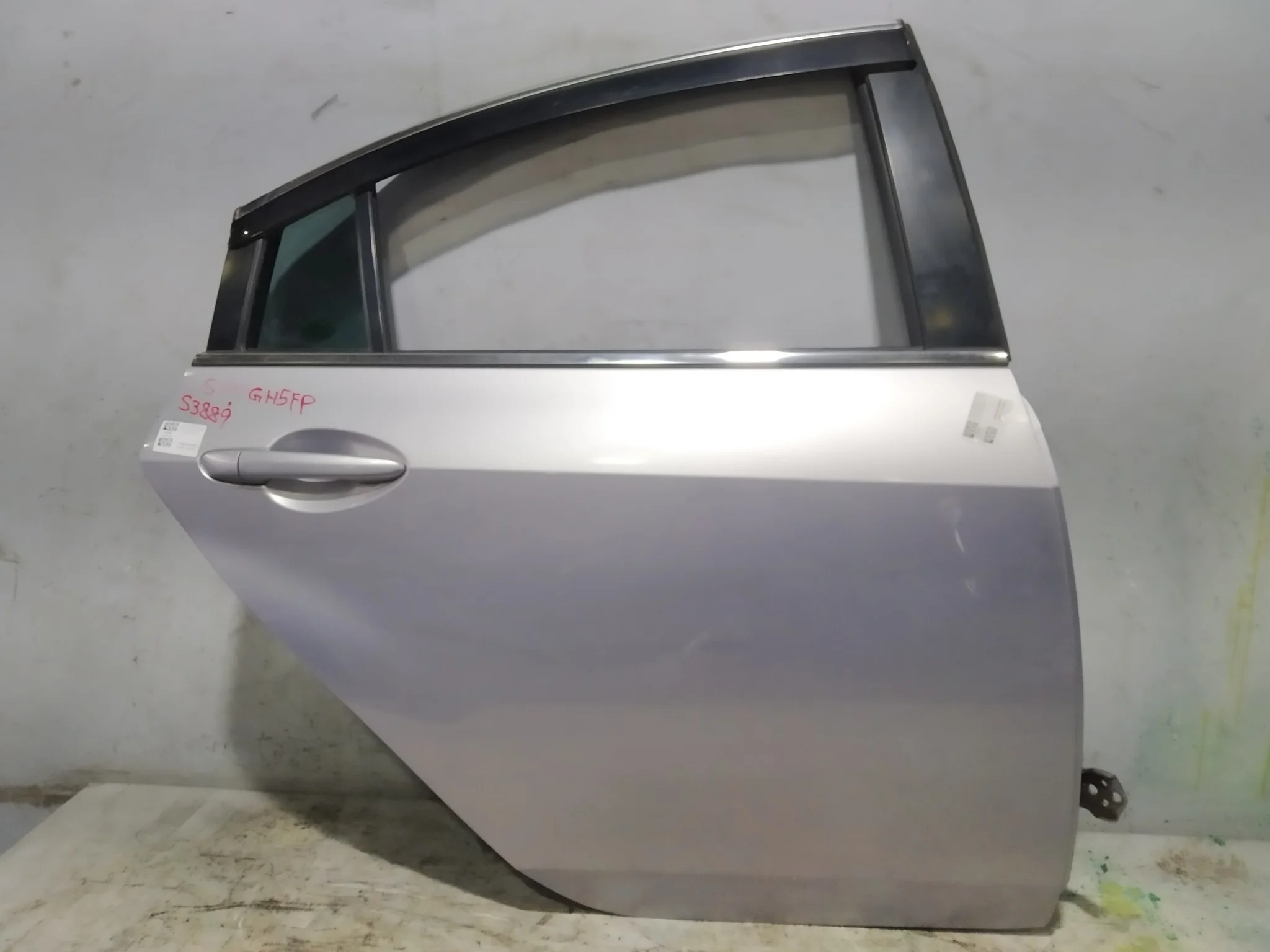 ДВЕРЬ MAZDA ATENZA MAZDA6 GH GH5AP GH5FP GHEFP GSYD7202XF ЗАДНЯЯ ПРАВАЯ SEDAN серебро, 36L S3889