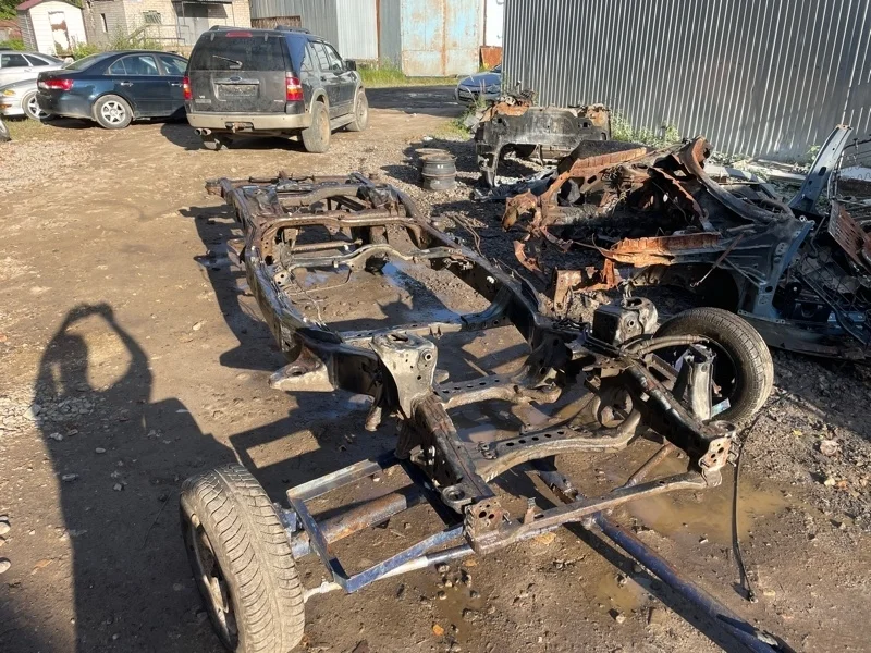 Рама Toyota Land Cruiser 2008 5100160K10 J200 1VDF 4.5 AT
