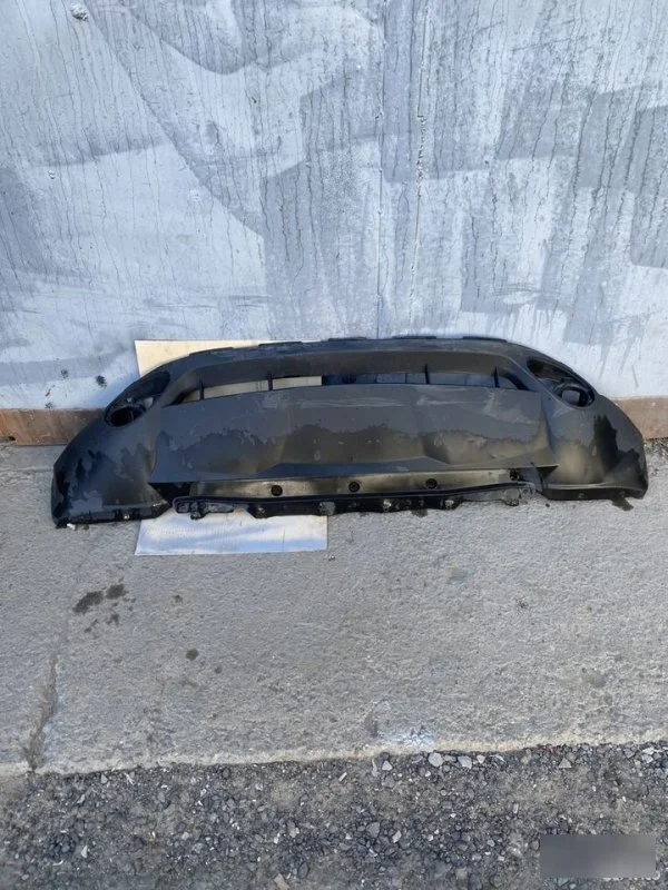 Спойлер бампера Infiniti QX70 дорест