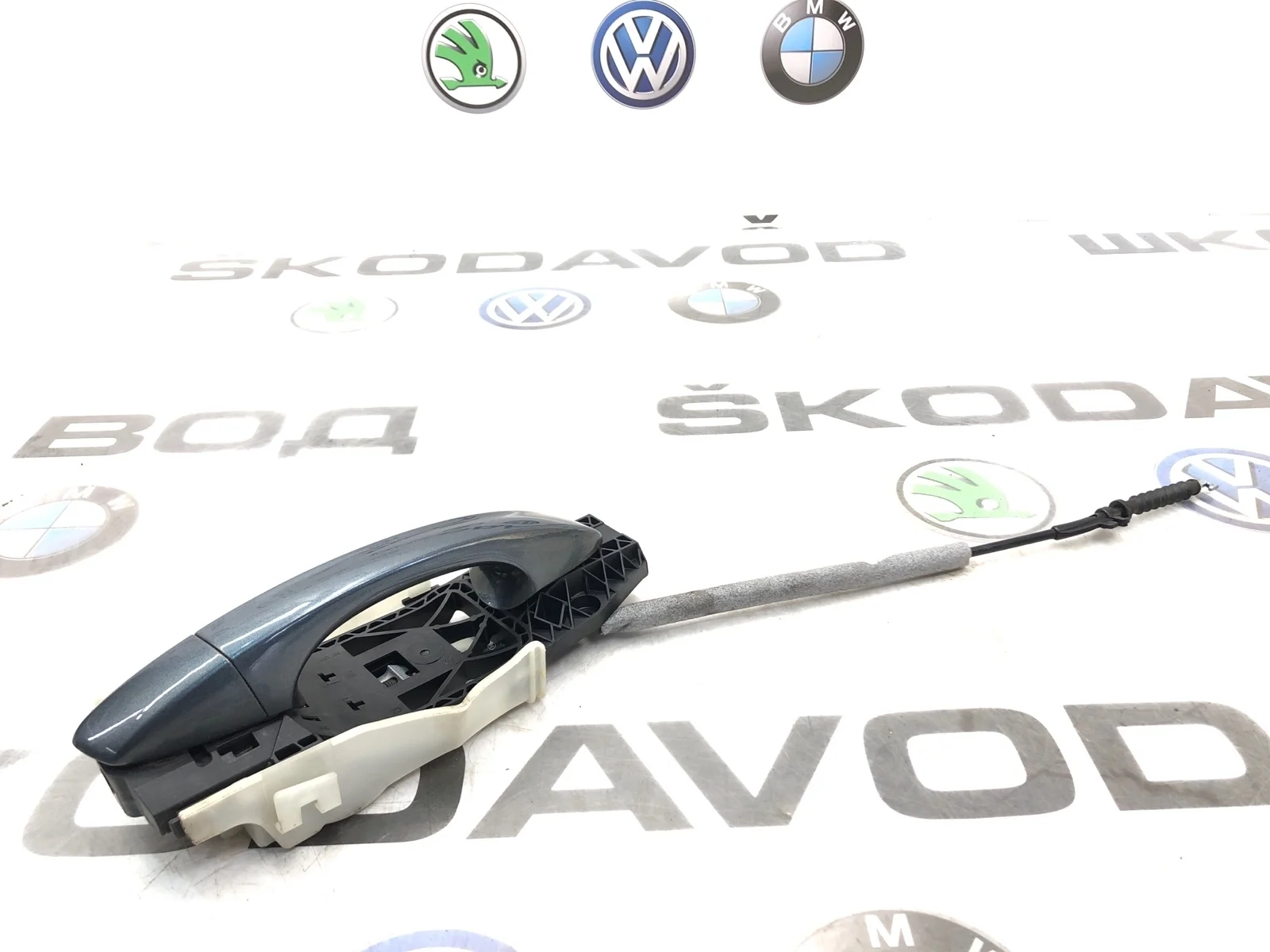 Ручка двери внешняя Skoda Octavia 2015 5L0837885C A7 (5E) 2.0 CRMB, задняя правая