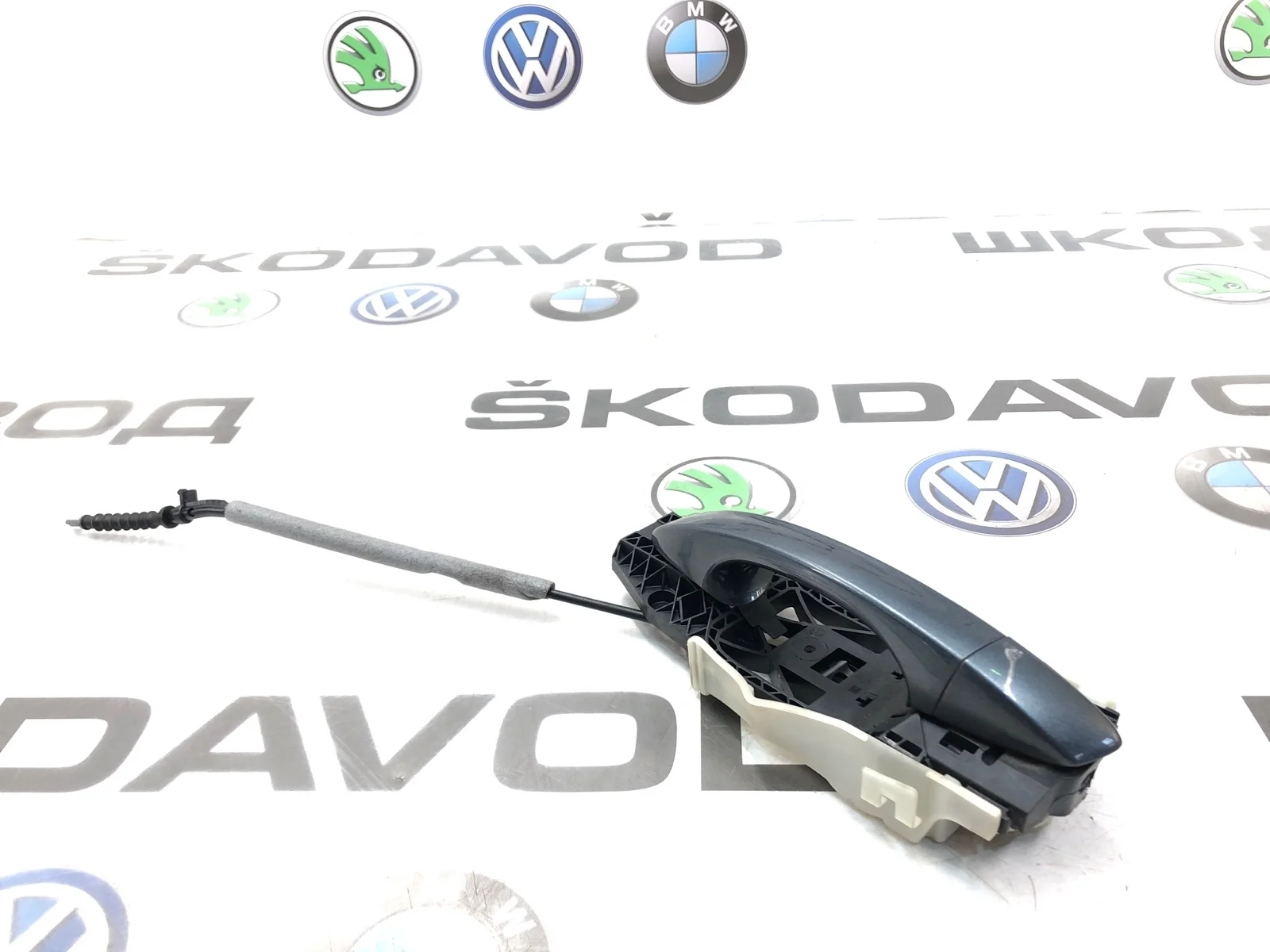 Ручка двери внешняя Skoda Octavia 2015 5L0837885C A7 (5E) 2.0 CRMB, задняя левая