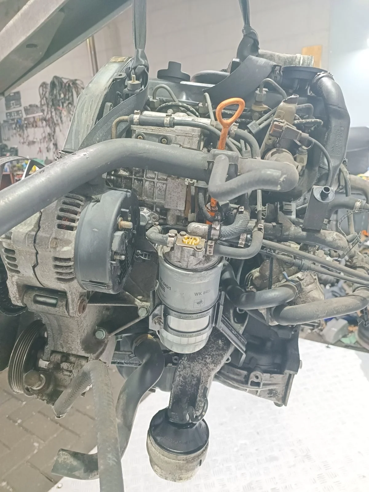 Двигатель AHU Volkswagen Passat B5 1.9 Дизель
