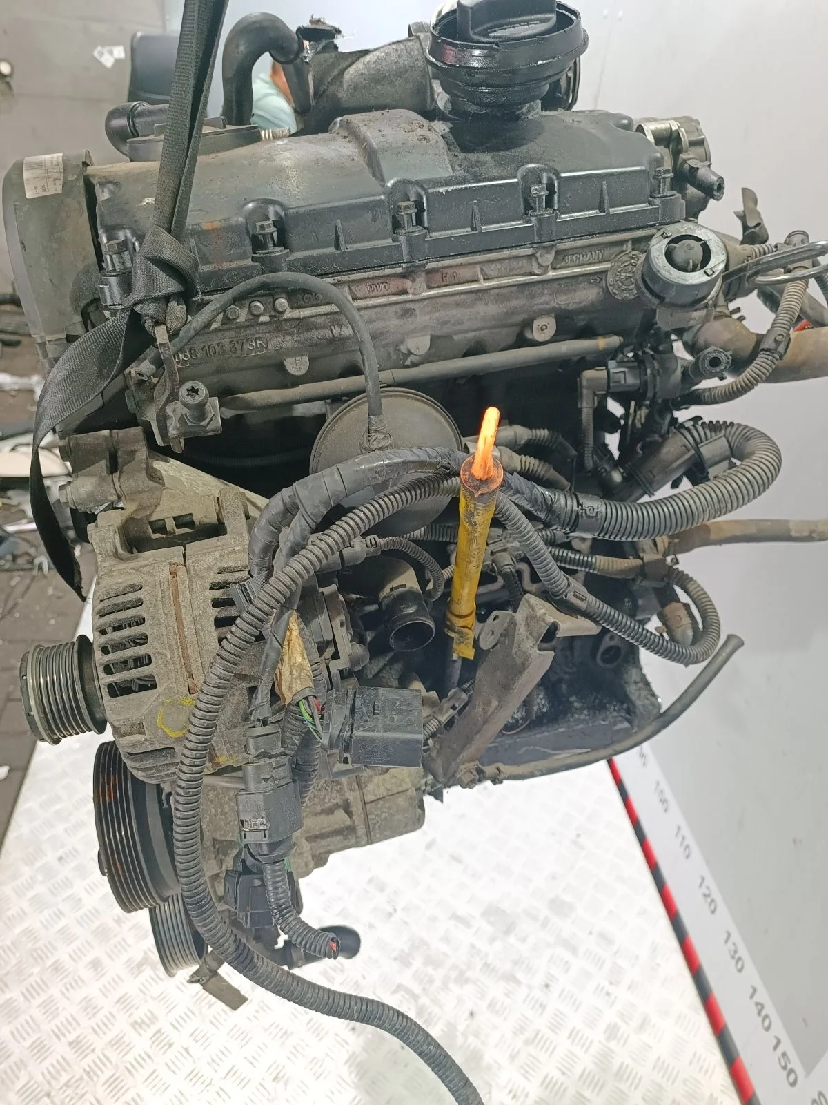 Двигатель AUY Volkswagen Sharan 1 restailing 1.9 Дизель