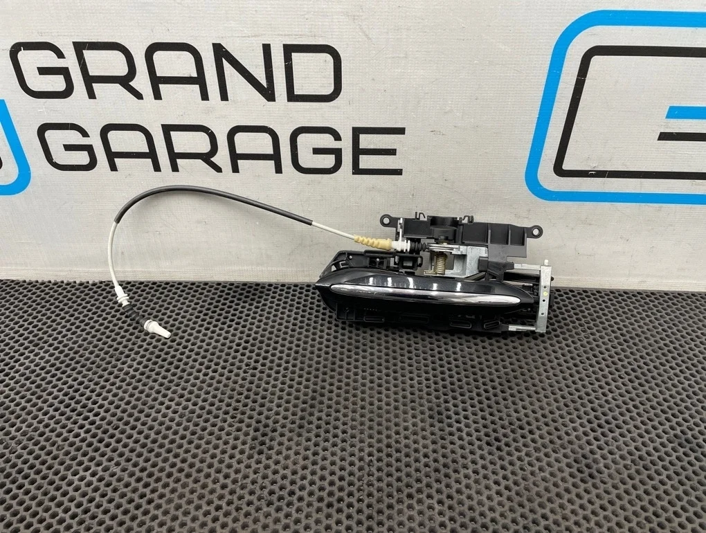 Ручка двери наружная Bmw 7-Series 2010 51217187227 F01 N54B30A 3.0, передняя левая