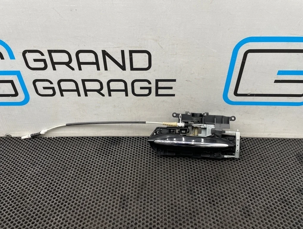 Ручка двери наружная Bmw 7-Series 2010 51217187227 F01 N54B30A 3.0, задняя левая