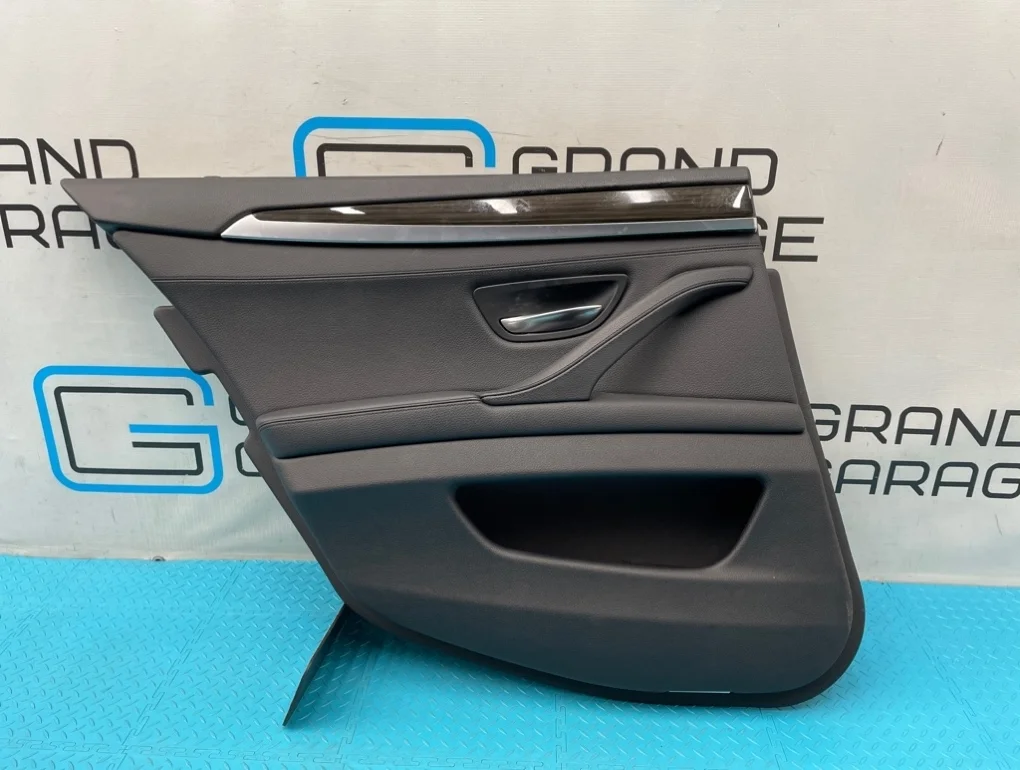 Обшивка двери Bmw 5-Series 2013 51427273279 F10 N20B20B 2.0, задняя левая