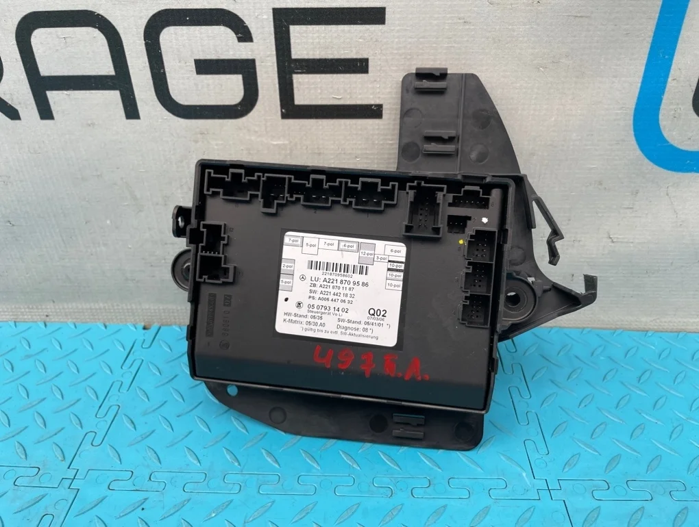 Блок двери Mercedes-Benz S-Class 2006 A2219006204 W221 273.961 5.5, передний левый